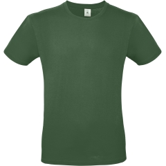 T-shirt homme col rond Vert Bouteille B&C E150