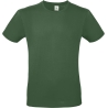 T-shirt homme col rond Vert Bouteille B&C E150