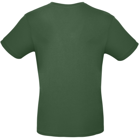 T-shirt homme col rond Vert Bouteille B&C E150 – vue 2