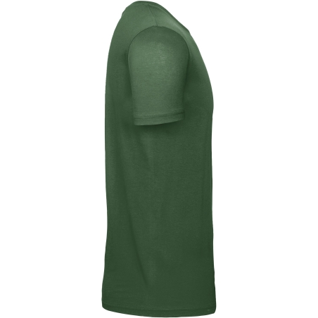 T-shirt homme col rond Vert Bouteille B&C E150 – vue 3