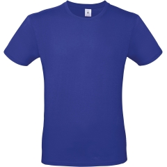 T-shirt homme col rond Bleu Cobalt B&C E150