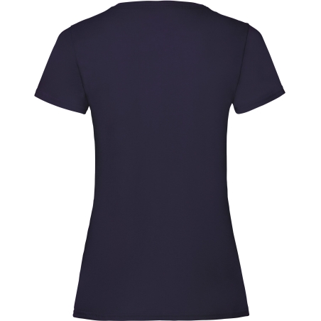 T-shirt femme Valueweight marine 165 g/m² – Fruit of the Loom – vue 2