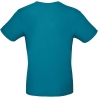 T-shirt homme col rond Bleu (Diva Blue) B&C E150 – vue 2