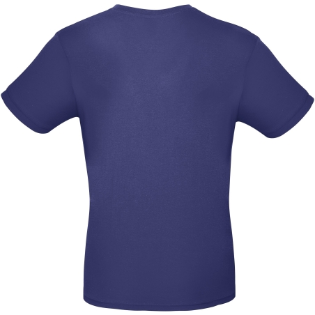 T-shirt homme coupe regular bleu électrique B&C E150 – vue 2
