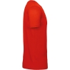 T-shirt homme col rond Rouge Fire Red B&C E150 – vue 3