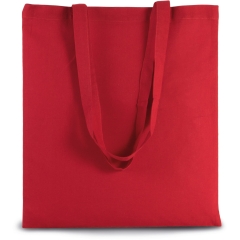 Sac shopping longues anses rouge Cherry Red Kimood