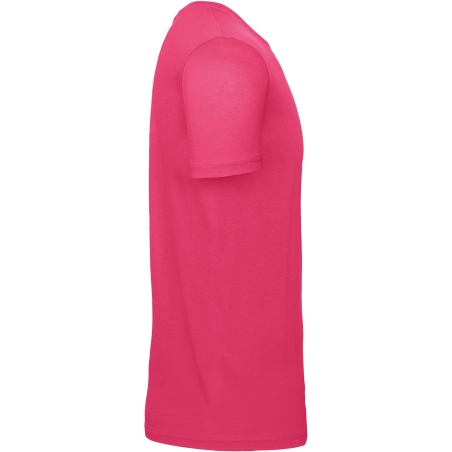 T-shirt homme col rond Fuchsia 145 g/m² B&C E150 – vue 3