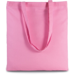 Sac shopping coton longues anses Rose Kimood – 130 g/m²