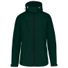 Veste softshell femme à capuche Kariban – Vert Bouteille
