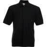 Polo homme 65/35 Noir – Fruit of the Loom (63-402-0)