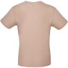 T-shirt homme col rond Rose Millennial Pink B&C E150 – vue 2