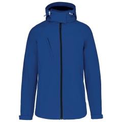 Veste softshell à capuche femme Bleu Marine Kariban