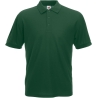 Polo homme 65/35 Fruit of the Loom Vert (Bottle Green)