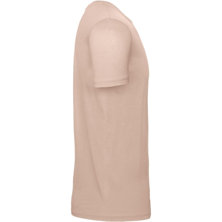 T-shirt homme col rond Rose Millennial Pink B&C E150 – vue 3
