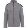 Veste Softshell Femme Capuche Amovible Kariban – Gris