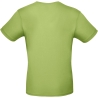 T-shirt homme col rond Vert Pistachio B&C E150 – vue 2