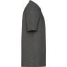 Polo homme 65/35 gris chiné Fruit of the Loom – 180 g/m² – vue 3