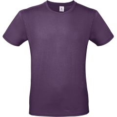 T-shirt homme col rond Violet Regular B&C E150