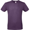 T-shirt homme col rond Violet Regular B&C E150