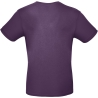 T-shirt homme col rond Violet Regular B&C E150 – vue 2