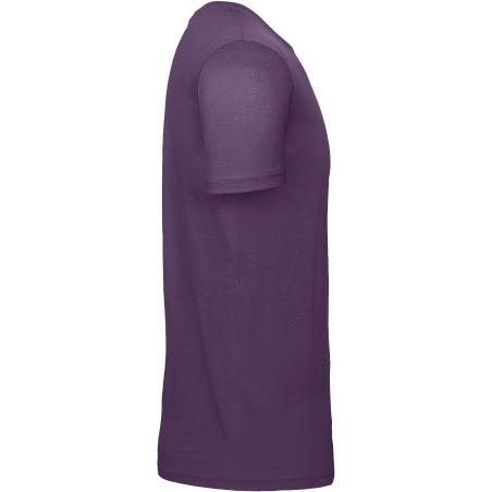 T-shirt homme col rond Violet Regular B&C E150 – vue 3