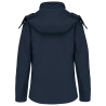Veste Softshell à Capuche Femme Kariban Marine – vue 2