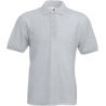 Polo homme 65/35 Fruit of the Loom – Gris Chiné