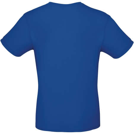 T-shirt homme col rond Bleu Royal B&C E150 – vue 2