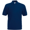 Polo homme Marine 65/35 Fruit of the Loom – 180 g/m²