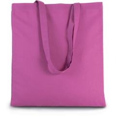 Sac shopping coton longues anses Violet Radiant Orchid Kimood