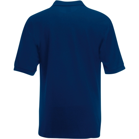 Polo homme Marine 65/35 Fruit of the Loom – 180 g/m² – vue 2