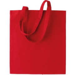 Sac shopping longues anses Rouge Kimood – Coton personnalisé