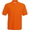 Polo homme 65/35 Fruit of the Loom Orange – 180 g/m²