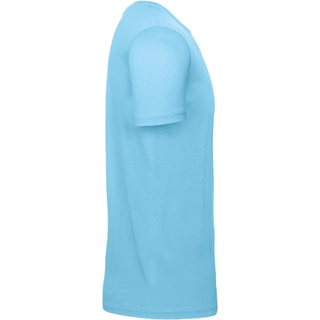 T-shirt homme col rond Turquoise 145 g/m² B&C E150 – vue 3