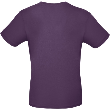 T-shirt homme Regular Violet Urban Purple B&C E150 – vue 2