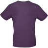 T-shirt homme Regular Violet Urban Purple B&C E150 – vue 2