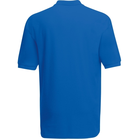 Polo homme 65/35 Bleu Royal Fruit of the Loom – vue 2