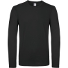 T-shirt manches longues homme Noir B&C E150
