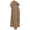 Veste Softshell 3 couches à capuche manches amovibles Kariban Marron – vue 3