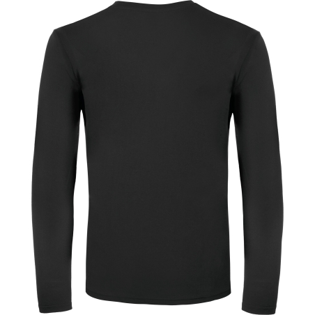 T-shirt manches longues homme Noir B&C E150 – vue 2