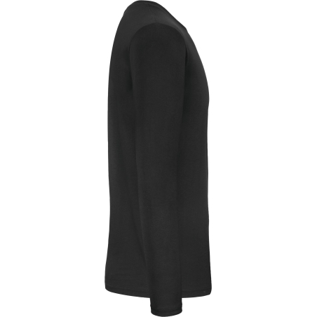 T-shirt manches longues homme Noir B&C E150 – vue 3