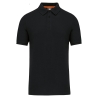 Polo écoresponsable homme Noir – WK. Designed To Work