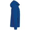 Veste Softshell 3 couches à capuche manches amovibles Bleu Kariban – vue 3