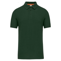 Polo écoresponsable Forest Green 180 g/m² WK. Designed To Work