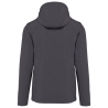 Veste Softshell 3 couches capuche manches amovibles Gris Kariban – vue 2