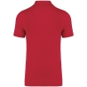 Polo écoresponsable Rouge homme WK. Designed To Work – vue 2