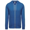 Veste coton légère à capuche Kariban – Bleu Royal