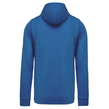 Veste coton légère à capuche Kariban – Bleu Royal – vue 2