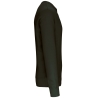 Sweat-shirt col rond unisexe Vert Dark Khaki Kariban 360 g/m² – vue 3