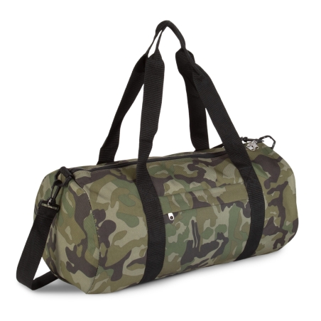 Sac fourre-tout tube Olive Camouflage Kimood – Vert – vue 3